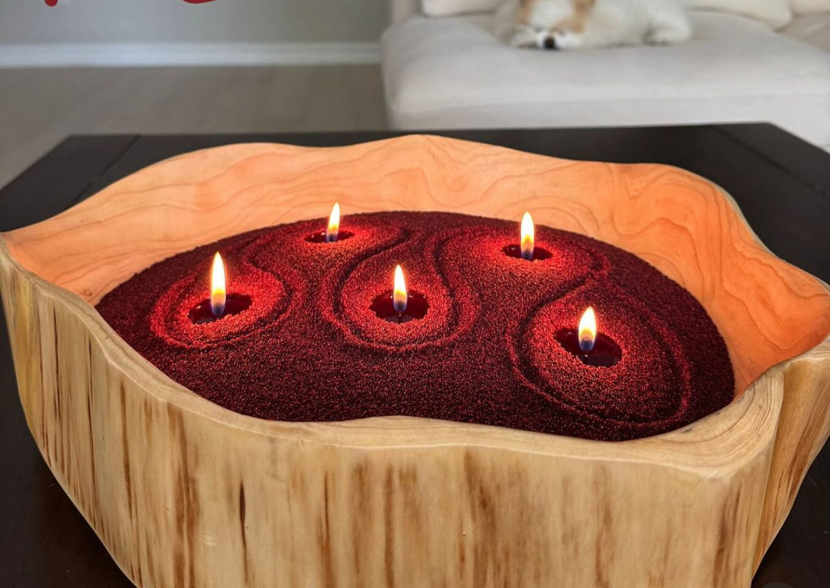 🕯️Vela Aromática de Arena Perlada – Decora, Relaja y Transforma tu Espacio🕯️