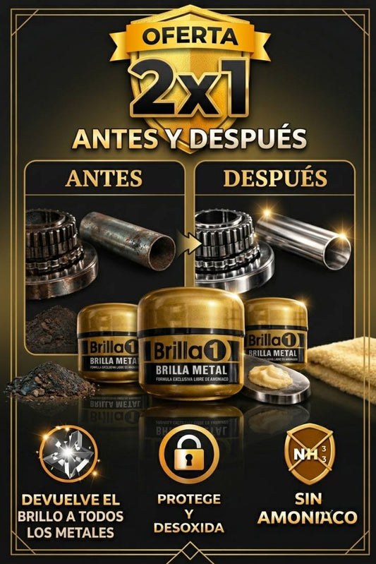 Brilla Metal — Pulidor de Metales (2x1)