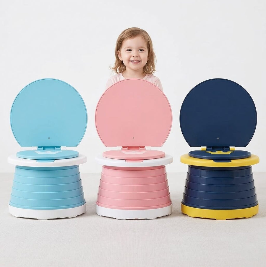 Vasenilla Portátil Plegable para Niños