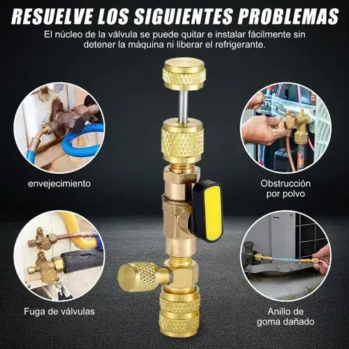 Extractor E Instalador De Núcleos De Válvula A/C