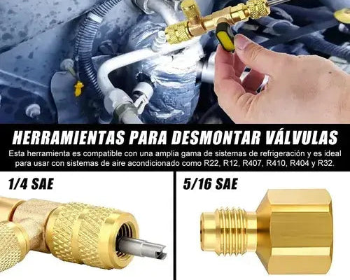 No recargues gas por un núcleo