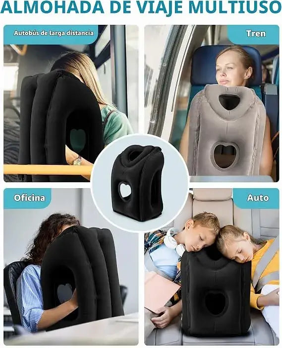 Almohada Inflable De Viaje