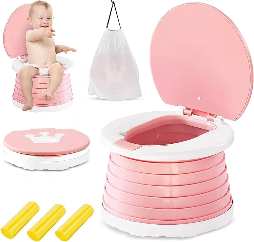 Vasenilla Portátil Plegable para Niños