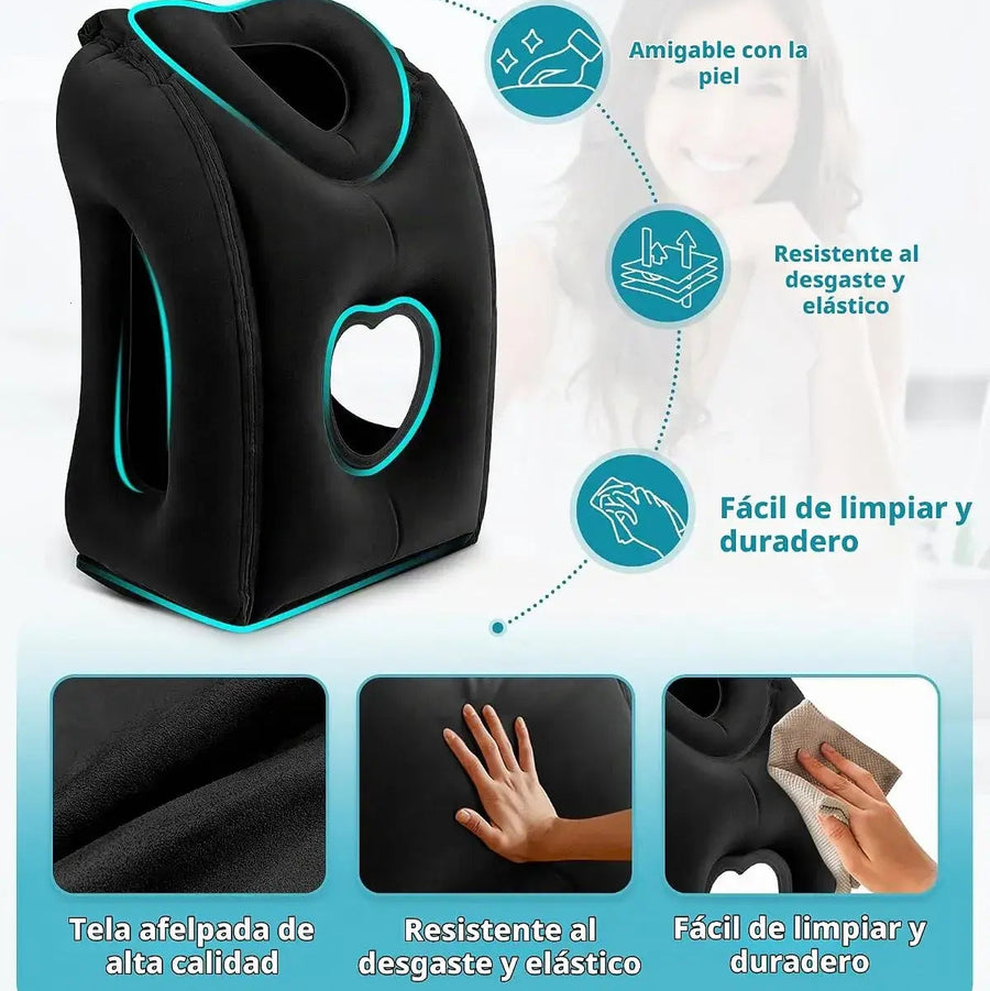Almohada Inflable De Viaje
