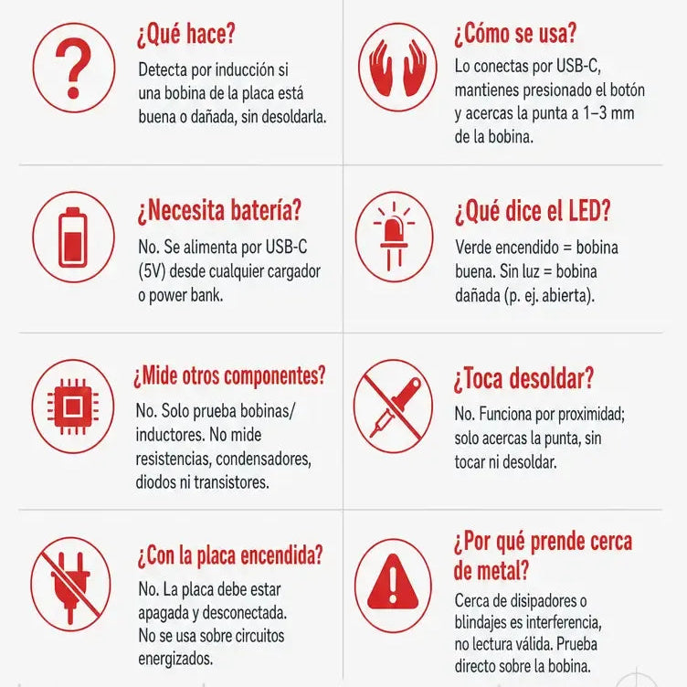 Volfinder Probador de Circuitos
