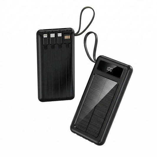 Power Bank Solar 25.000mAh - negro