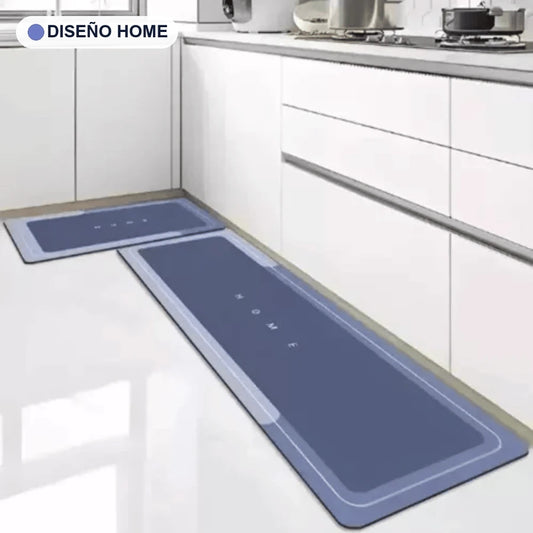 Tapete Alfombra Cocina Absorbente X2 - diseno HOME