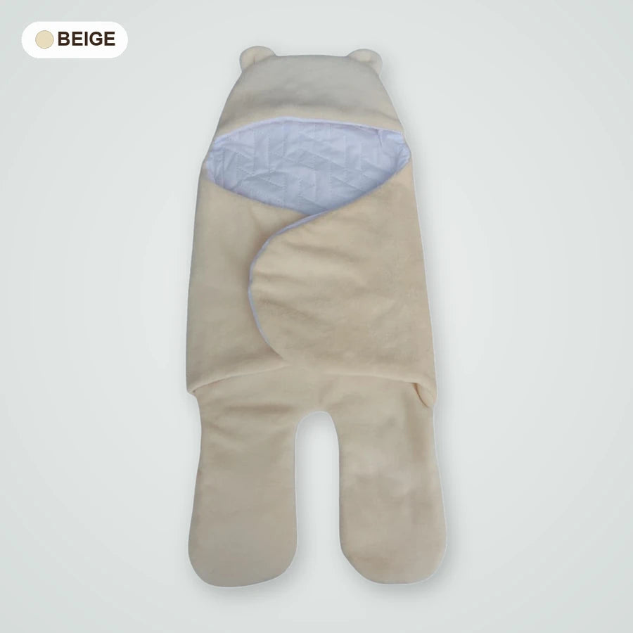 Cobertor De Bebé Con Capucha Y Orejitas