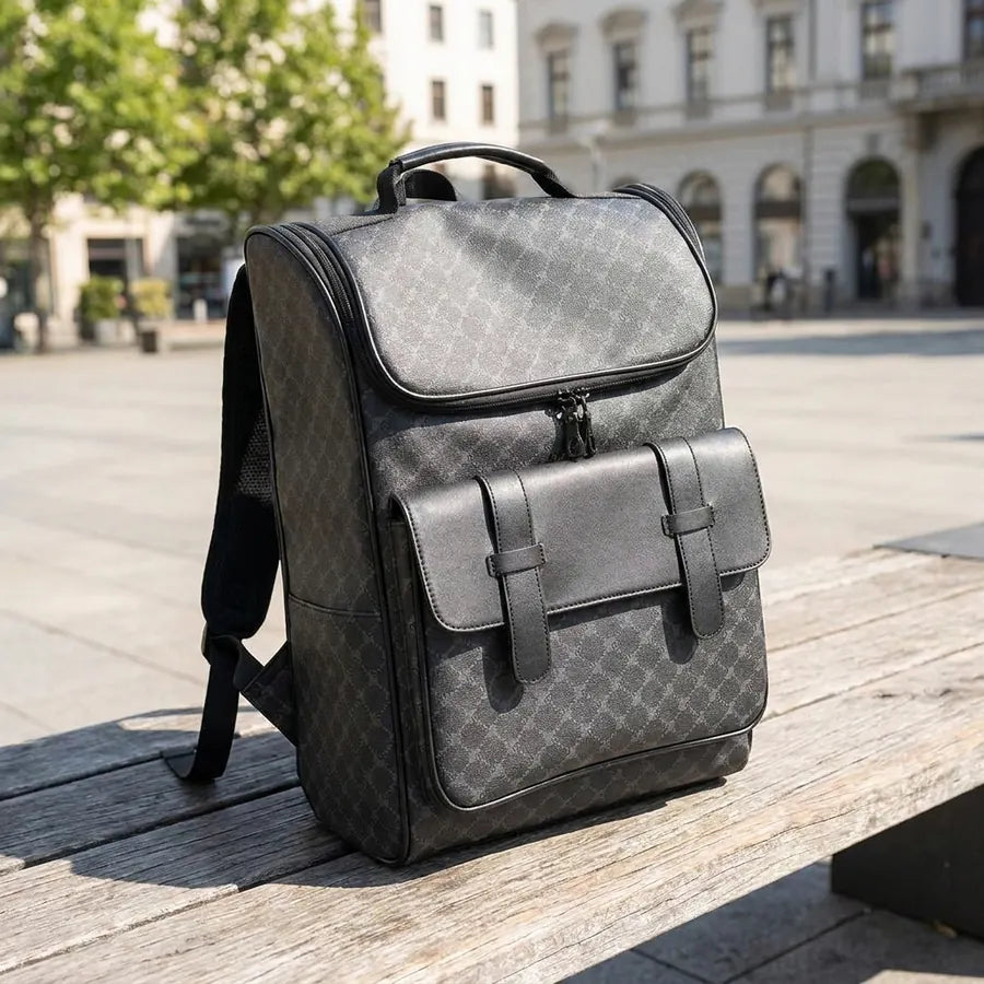 Bolso Estampado Pequeño Con Llavero