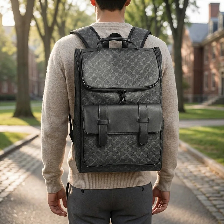 Bolso Estampado Pequeño Con Llavero