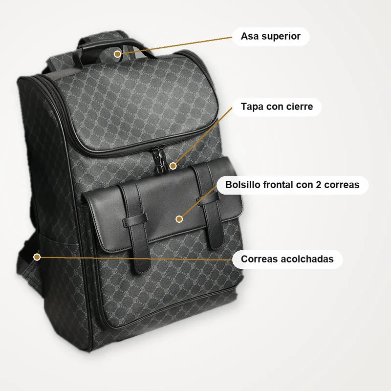 Bolso Estampado Pequeño Con Llavero