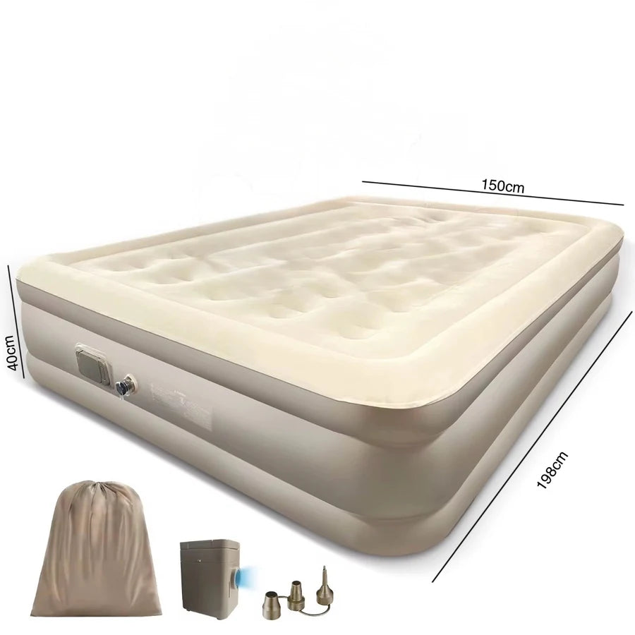 Colchón Inflable Doble con Bomba Incorporada H9040