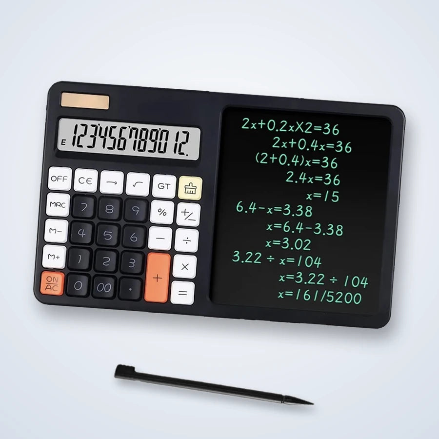 Calculadora Con Tablero Digital Borrable