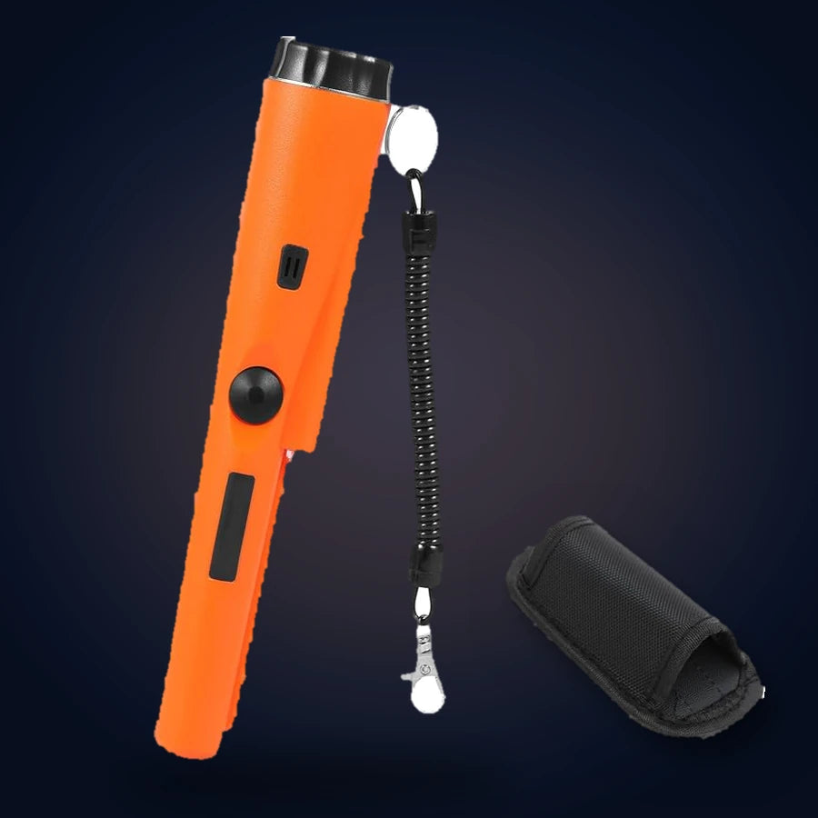 Detector De Metales De Mano Con Funda (Sin Batería)