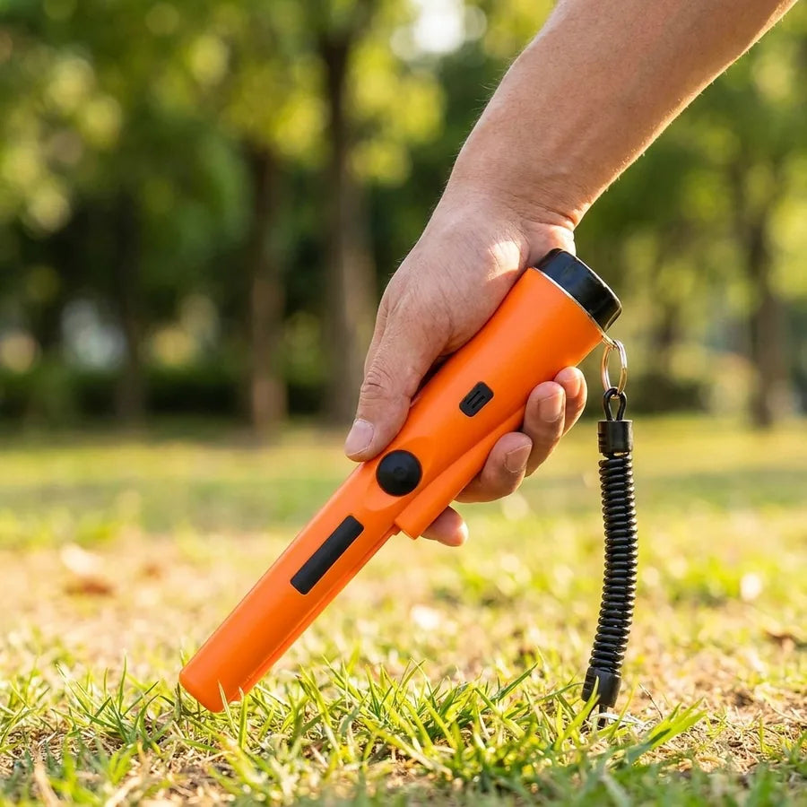 Detector De Metales De Mano Con Funda (Sin Batería)