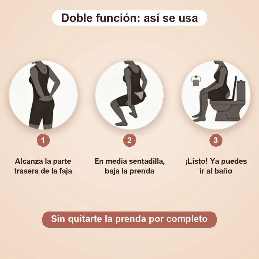 Faja Doble Función De Cuerpo Completo