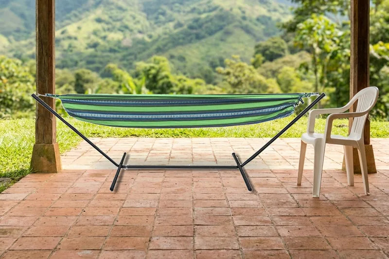 Hamaca y soporte en un solo pedido