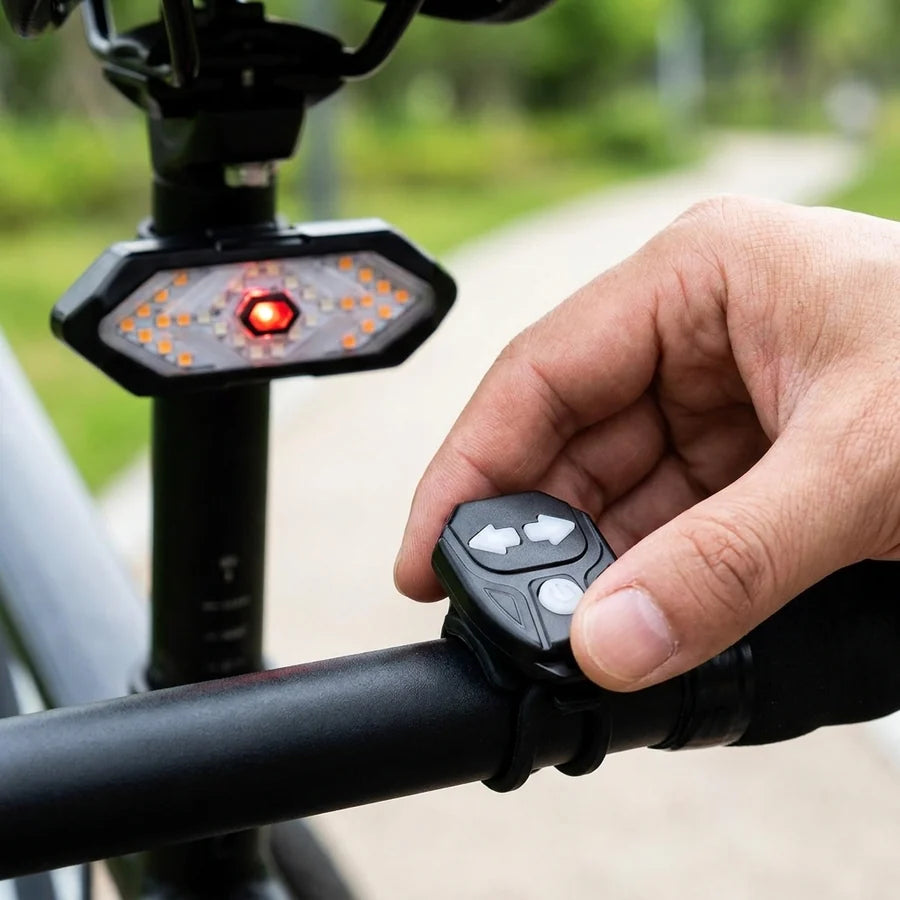 Luz Direccional para Bicicleta con Stop Integrado