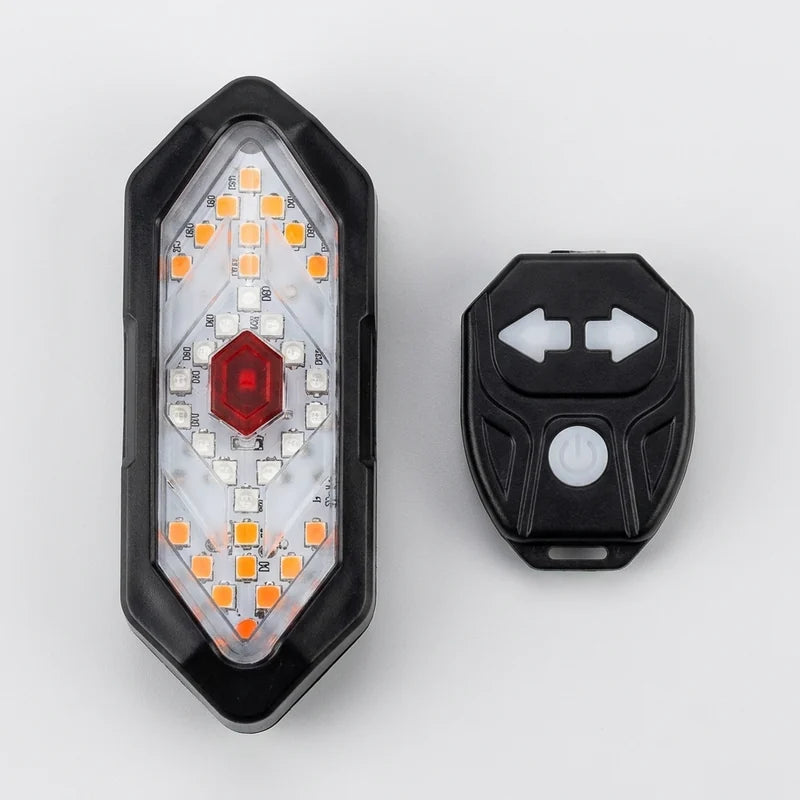 Luz Direccional para Bicicleta con Stop Integrado