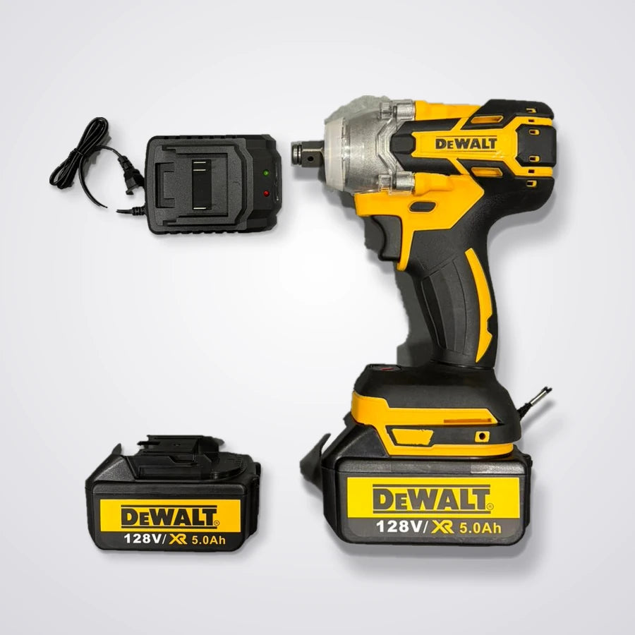 Llave De Impacto Inalámbrica 128V Dewalt Con Maletín