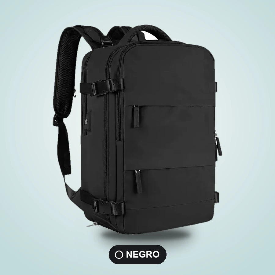 Morral Viajero Expandible 40L Con Zapatero