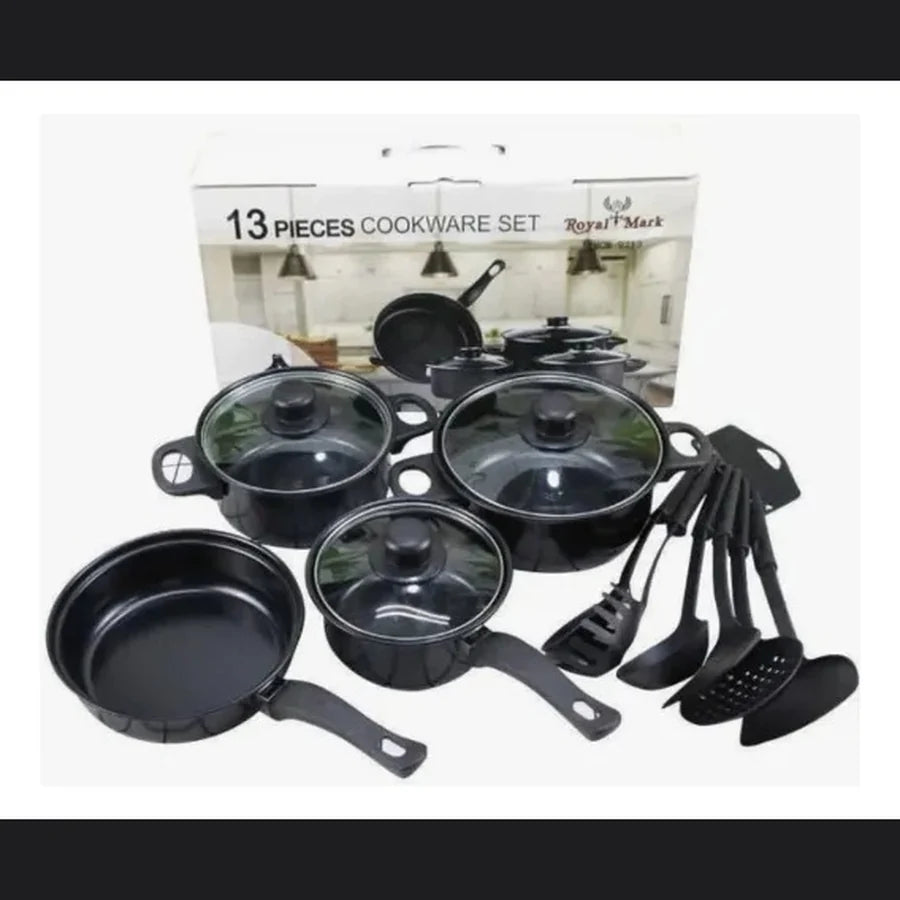 Juego de Ollas Royal Mark 13 Piezas