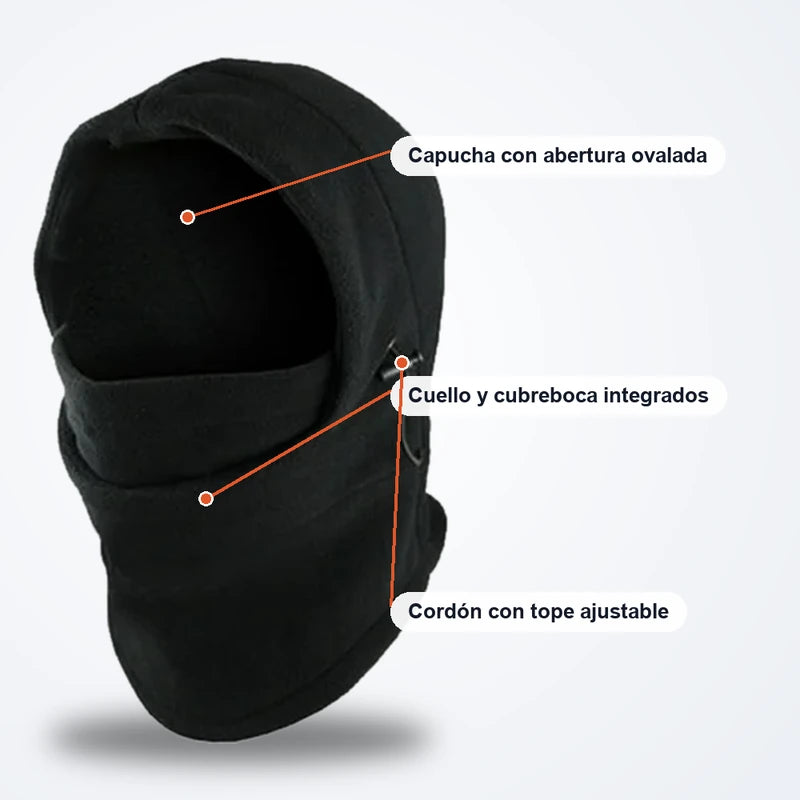 Balaclava Pasamontañas Térmico 2x1