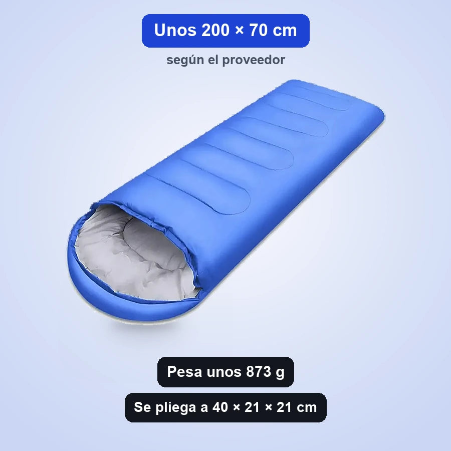 Saco De Dormir Para Camping Con Capucha